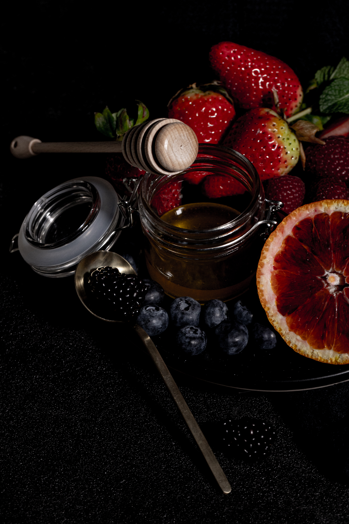Editing fotografico Dark food editing